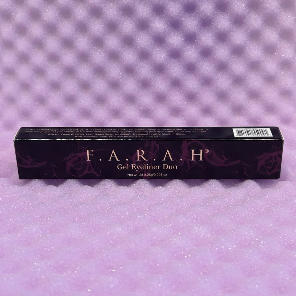 Gel Eyeliner Duo Black/Purple